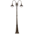 Ideal Lux - Utomhuslampa CIMA 2xE27/52W/230V 216 cm IP43 patina